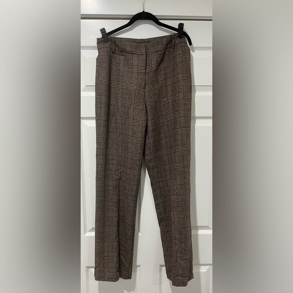 Chadwicks Womens Plaid Dress Pants
